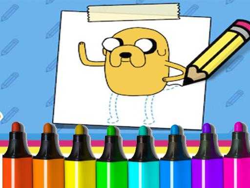 Adventure Time How to Draw Jake 
