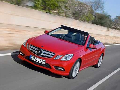 Benz E Class Cabriolet Puzzle