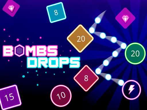 Bombs Drops   Physics balls