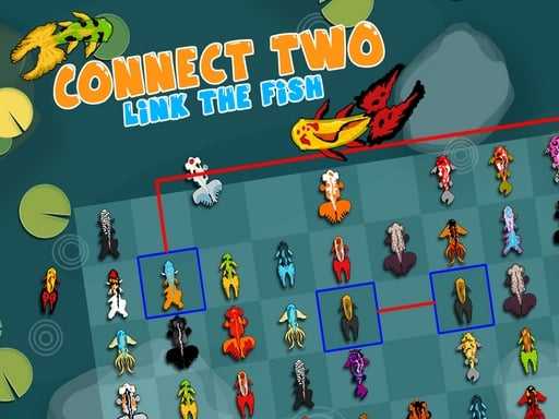 Connect Two  Link the Fish
