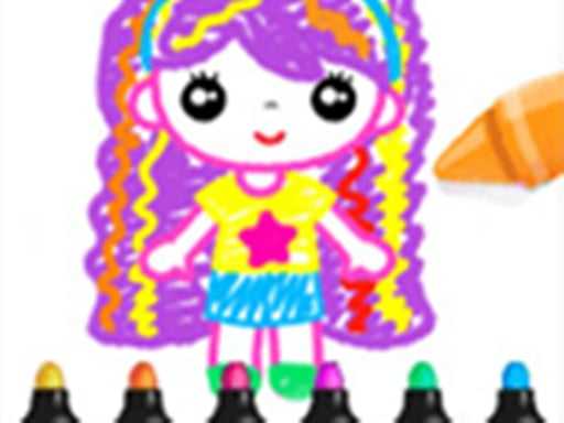 Drawing Games For Girls   Color And Glitter
