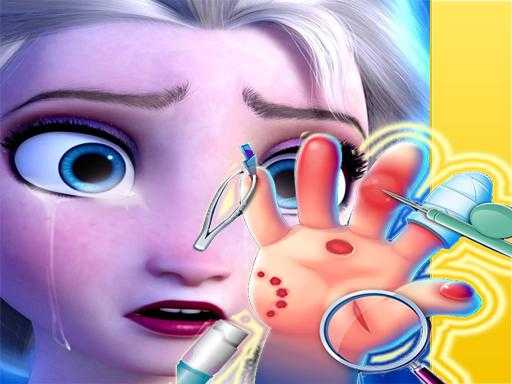 Elsa Hand Doctor   Fun Games for Girls Online