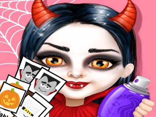 Halloween Girls   Memory Game