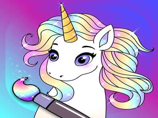 My Little Unicorn Unicorn Coloring Book For Kids