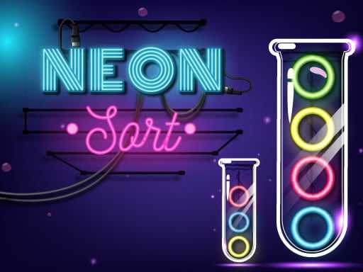 Neon Sort  Puzzle   Color Sort Game