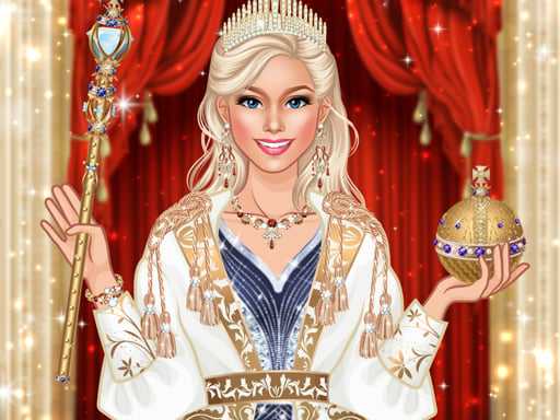 Queen Fashion Salon   Royal Dress Up