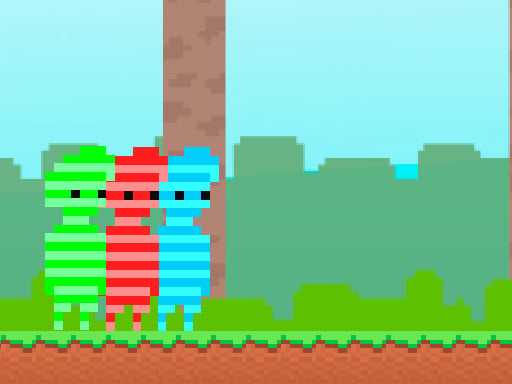 Red And Green  Candy Forest