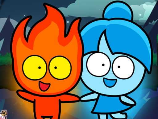 Red boy and Blue girl   Forest Temple Maze
