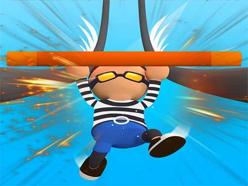 Roof Run Rails Man   railing challenge Game online