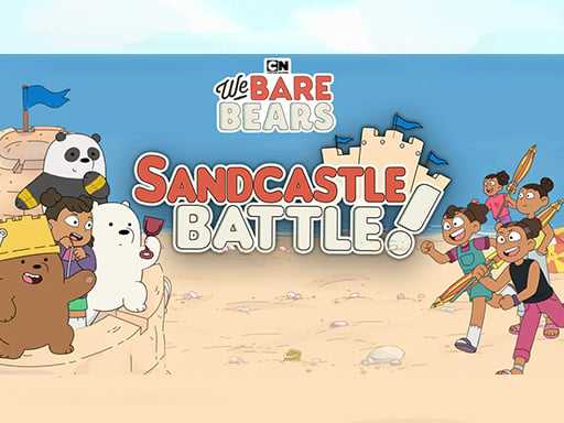 SandCastle Battle   We Bare Bears
