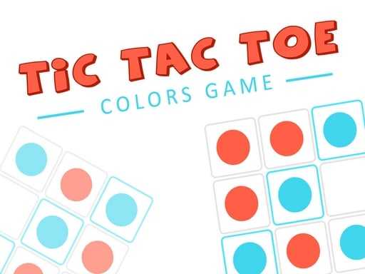 Tic Tac Toe  Colors Game